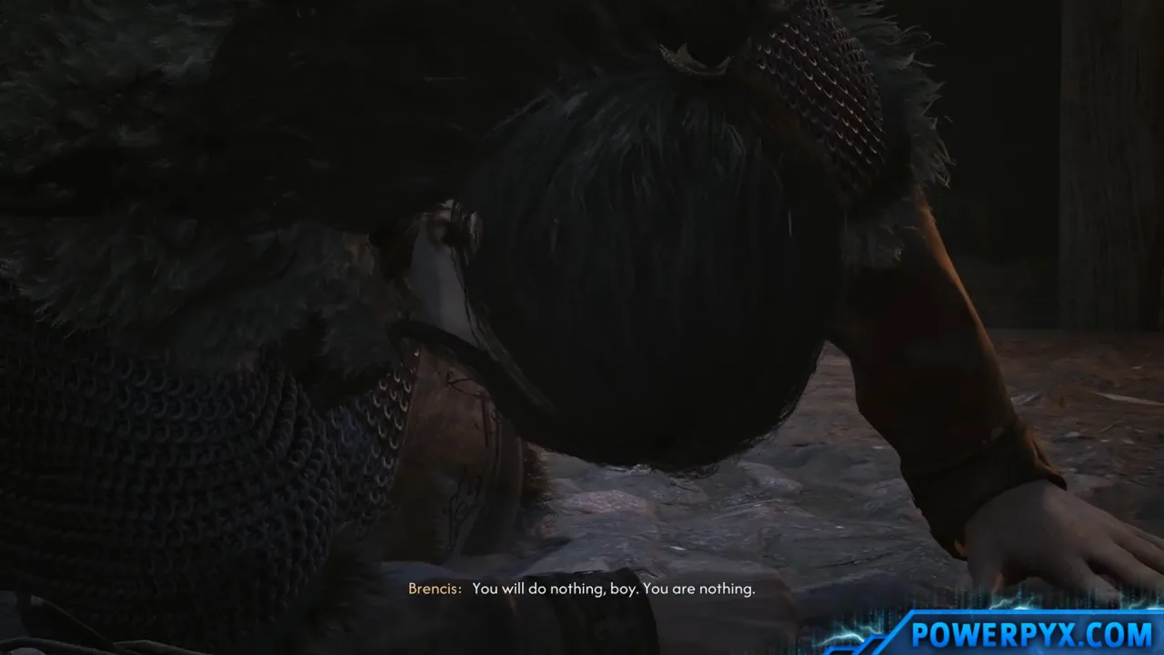 Coen sealing his pact with Lord Brencis in Castle Greifberg during the Turncoat ending